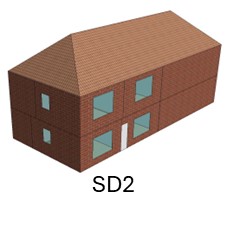 Icon for Cluster 4 - Semi-Detached house type 2